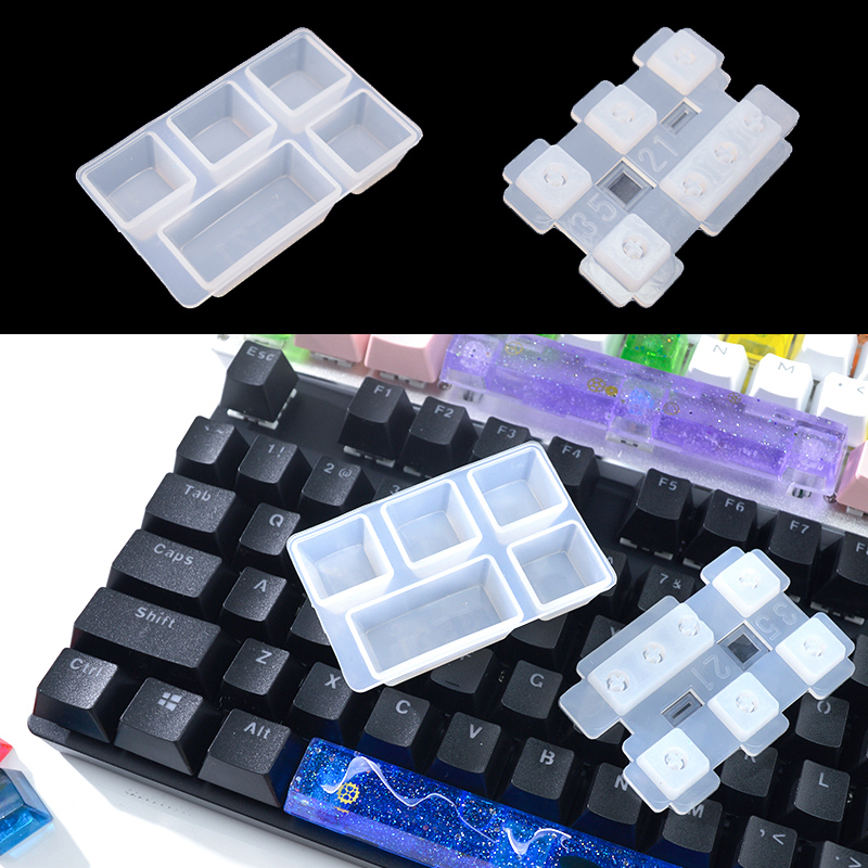 Key Cap Resin Mold Silicone Ke - огляд і ціна Resin Art Equipment