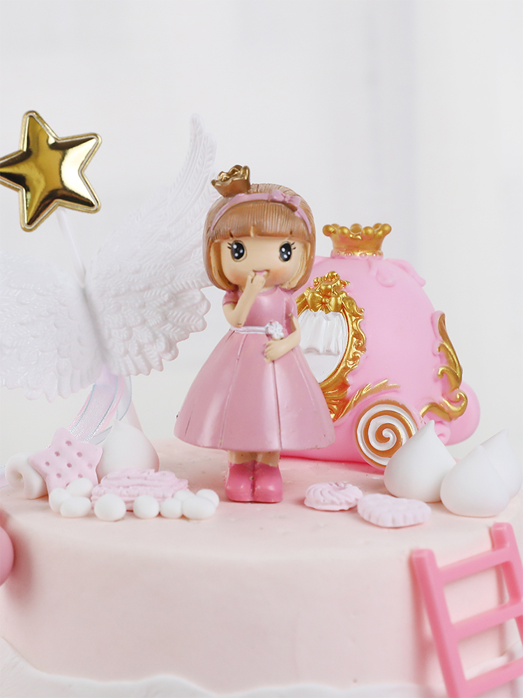 Pink Castle Girl Bow little Pr - огляд і ціна Resin Art Alphabet
