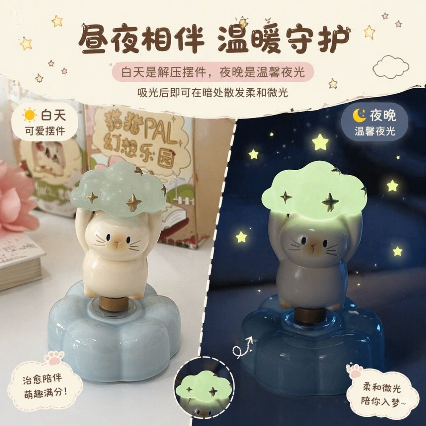 9pcs/Set New Cat PAI Fantasy P - огляд і ціна Resin Art Case
