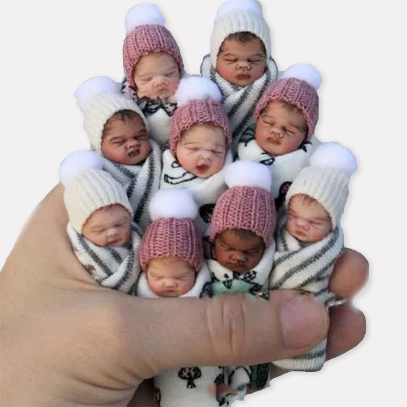 Reborn Baby Dolls 7cm Long Min - огляд і ціна Resin Art Baby