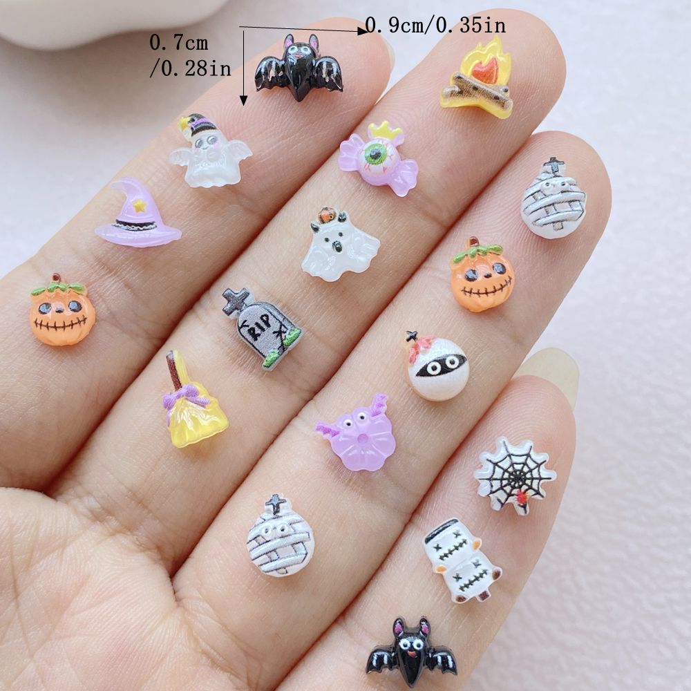 100PCS Halloween 3D Nail Art D - огляд і ціна Resin Art Equipment